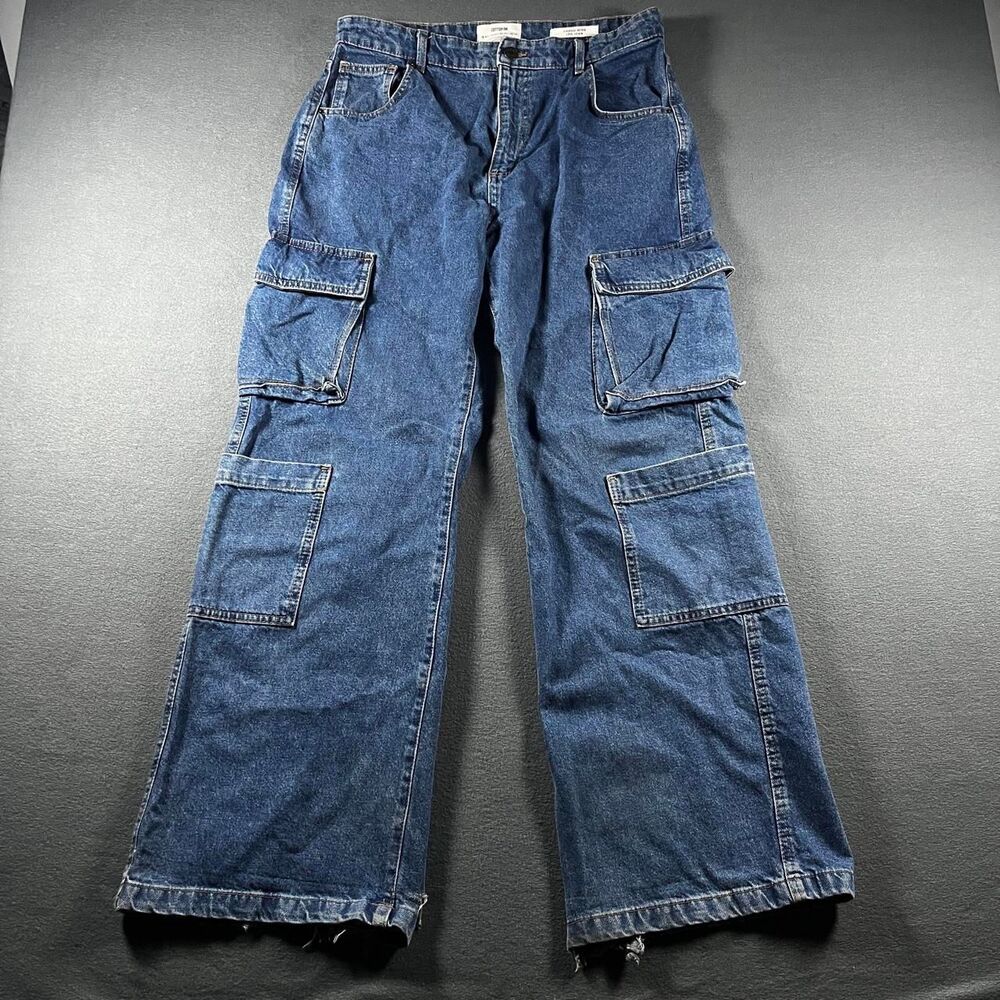 Cotton-on Women's Blue and Navy Jeans
